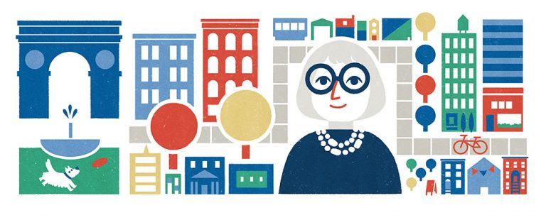 Google Doodle for Jane Jacobs